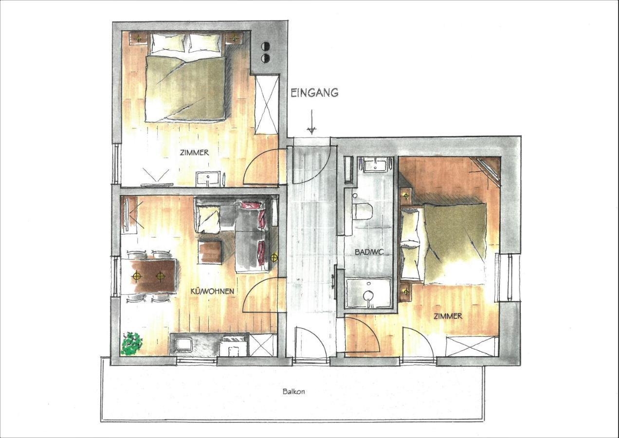 Haus Kristall Tannheim Bagian luar foto